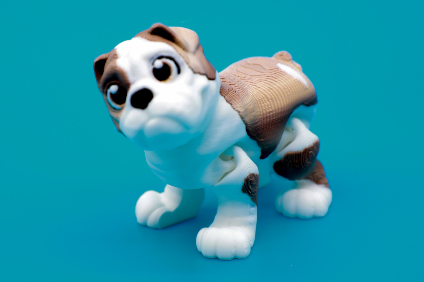Articulated Bulldog print