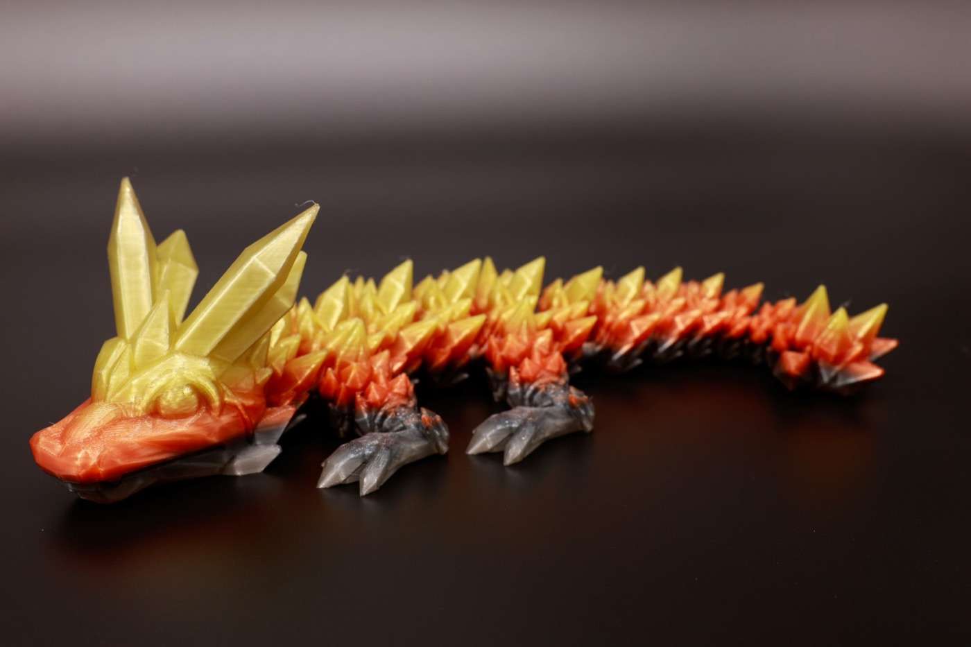 Baby Jumbo Dragon — Autumn colorway