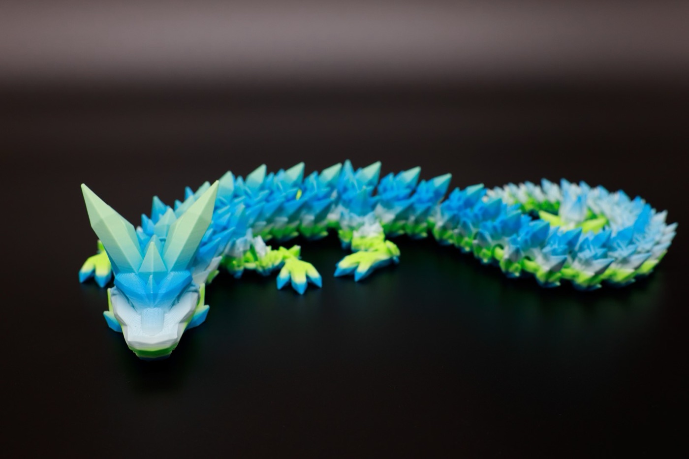 Large Dragon — Ocean colorway
