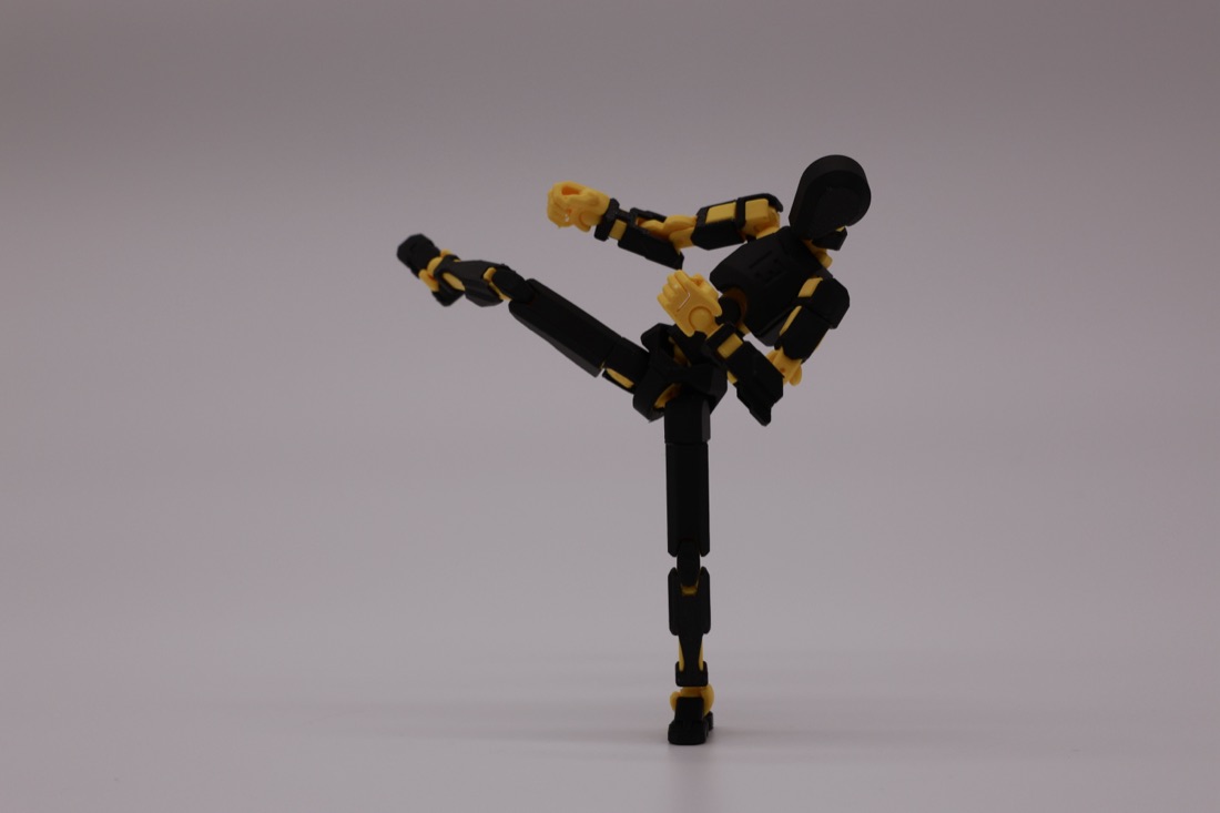Dummy13 action pose