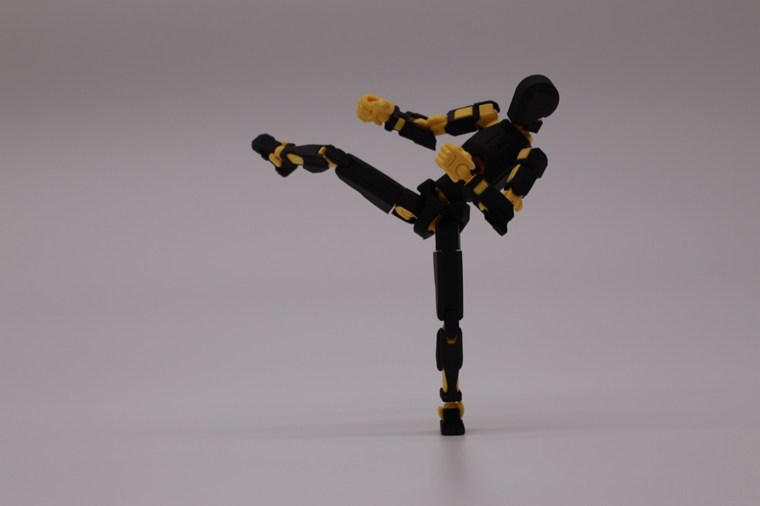 Dummy13 action pose