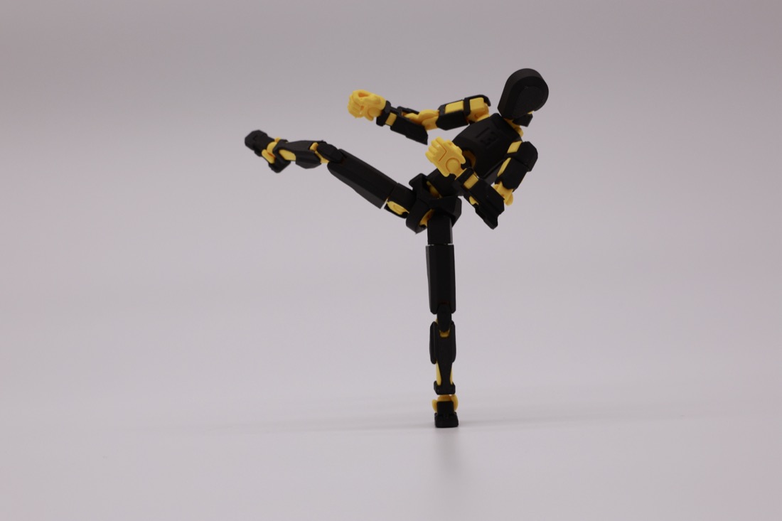 Dummy13 action pose