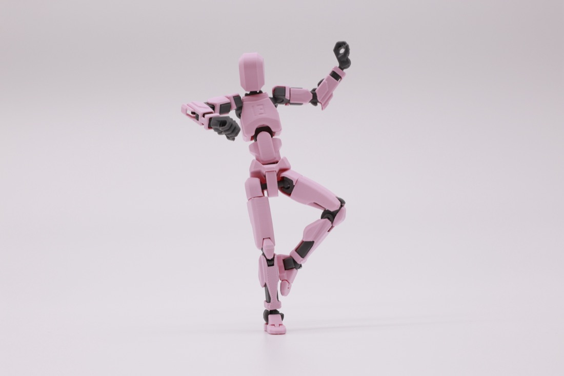 Dummy13 action pose